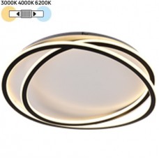 Φωτιστικό Πλαφονιέρα Φ50cm LED 38W 230V 3600lm CCT Dimmable 42037-BL